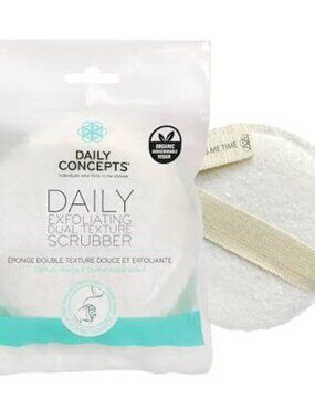 NEW Daily Concepts Exfoliating Dual Texture Scrubber